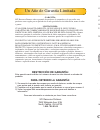 Operation And Warranty Manual - (page 22)