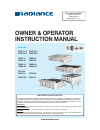 Owner & Operator Instruction Manual - (page 1)