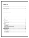 Installation, operation and maintenance manual - (page 2)