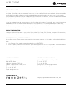 User Manual & Service Manual - (page 3)
