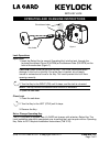Operating And Changing Instructions - (page 1)
