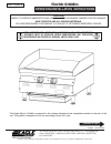 Operating & Installation Instructions Manual - (page 1)