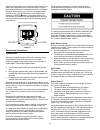 Installation Instructions And Use And Care Manual - (page 23)