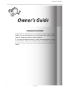 Installation Manual And Owner's Manual - (page 34)