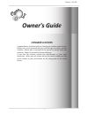 Installation Manual And Owner's Manual - (page 33)