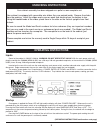 Operating Manual And Instructions - (page 3)