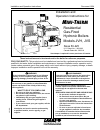 Installation and operation instructions manual - (page 1)