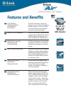Features & Benefits - (page 1)