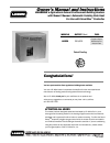Owner's Manual And Instructions - (page 1)