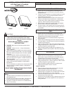 Installation instructions - (page 1)