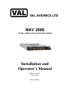 Installation And Operator's Manual - (page 1)