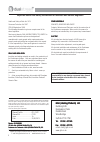 Technical And Installation Manual - (page 2)