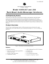 Operation, Installation And Service Manual - (page 3)