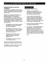 Instructions For Use And Care Manual - (page 29)