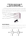 User manual and installation instructions - (page 1)