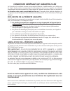 (French) Notice D’installation, D’utilisation Et D’entretien - (page 2)