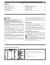 Installation, Operating And Maintenance Instructions - (page 3)
