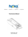 Technician Manual - (page 1)