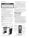 Installation, Operation & Maintenance Instructions Manual - (page 20)