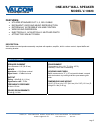 Technical Specification - (page 1)