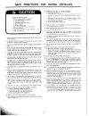 Operator's Manual And Parts List - (page 2)