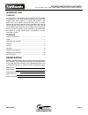 Operating And Parts Manual - (page 3)