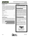 Operating Instructions & Parts Explosions - (page 2)