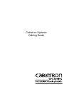 Cabling Manual - (page 1)