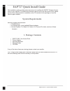 Quick Installation Manual - (page 2)