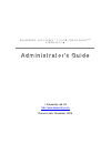 Administrator's Manual - (page 2)
