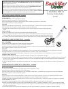 Assembly And Operating Instructions - (page 1)