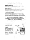 Engineering, Installation And Service Manual - (page 9)