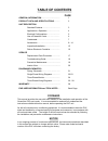 Engineering, installation and service manual - (page 2)