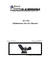 Maintenance Service Manual - (page 1)