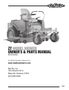 Owner's & Parts Manual - (page 1)