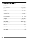 Owner's, Service & Parts Manual - (page 2)