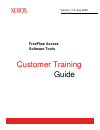 Customer Training  Manual - (page 1)