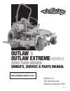 Owner's, service & parts manual - (page 1)