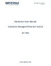 Hardware User Manual - (page 1)