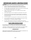 Installation and operating insctruction manual - (page 3)