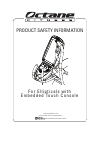 Product Safety Information - (page 1)