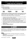Installer And Owner Manual - (page 5)