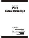 Manual Instruction - (page 1)