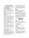 Instructions For The Use & Care - (page 26)