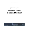 User's Manual And Installation - (page 1)