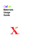 Materials Usage Manual - (page 1)