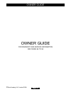 Installer And Owner Manual - (page 47)