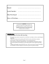 User Manual And Installation Manual - (page 2)