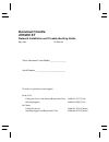 Installation And Troubleshooting Manual - (page 3)