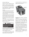 Installation, Service And User Manual - (page 9)